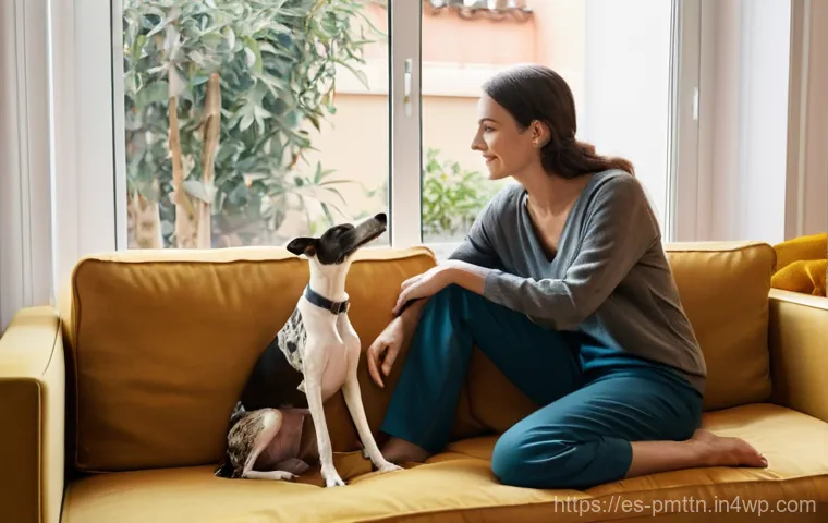 다종 공존 윤리 모델과 환경 보호 - **Prompt 1: The Heart of a Multispecies Family in Spain**
    A heartwarming indoor scene in a moder...