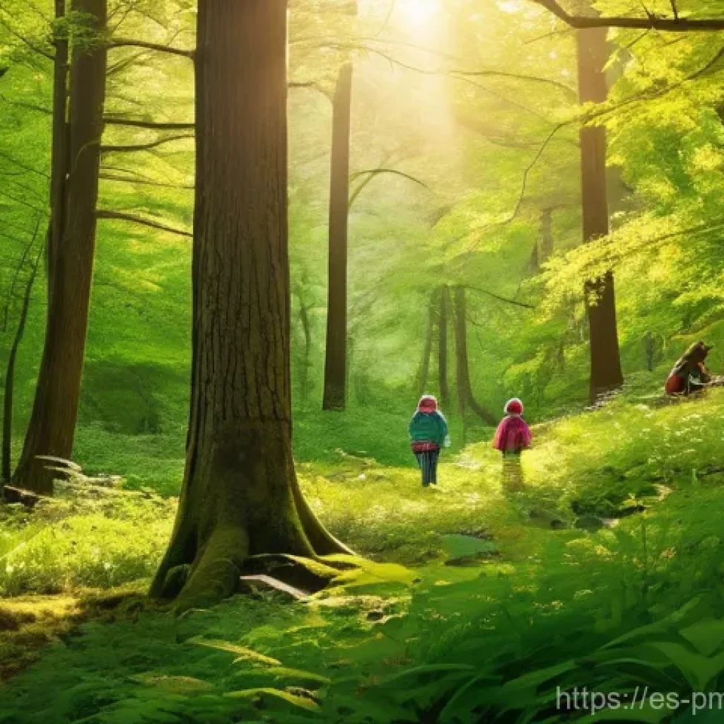 다종 공존 윤리 모델의 비전 - **Prompt 1: Biocentric Empathy in a Natural Setting**
    "A vibrant, sun-dappled forest clearing or...