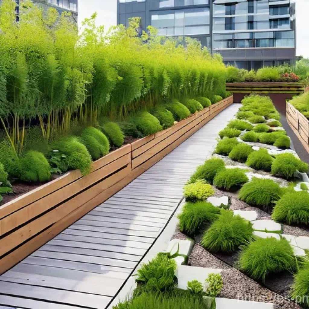 다종 공존 윤리 모델의 국제적 사례 - **Urban Green Corridor Harmony**
An aerial shot of a bustling, modern city seamlessly integrated...