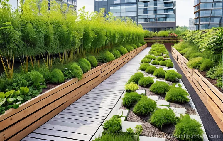 다종 공존 윤리 모델의 국제적 사례 - **Urban Green Corridor Harmony**
    An aerial shot of a bustling, modern city seamlessly integrated...